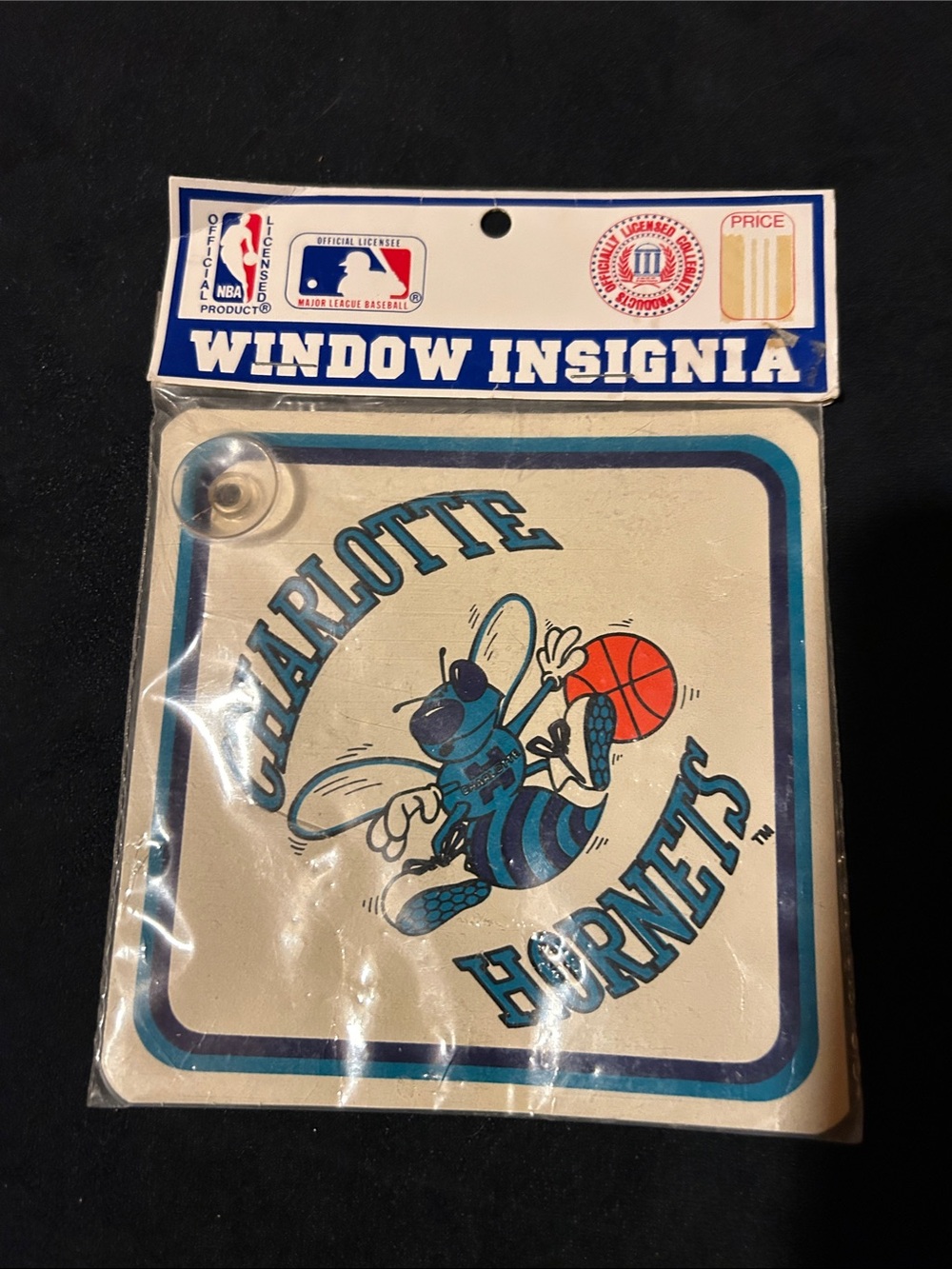 Charlotte Hornets Window Insignia Decal - Teal & Purple